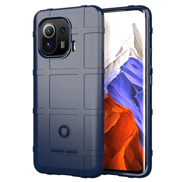 Rugged Shield Etui Xiaomi Mi 11 Pro - Blå