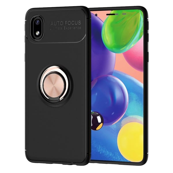 Ringo Etui Samsung Galaxy A01 Core - Svart / Rose Gull