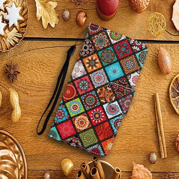 Wonderland Xiaomi Redmi 9C Flippetui - Unik Blomst