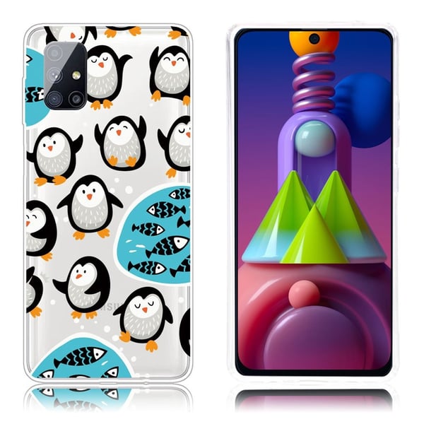 Deco Samsung Galaxy M51 Etui - Pingvin
