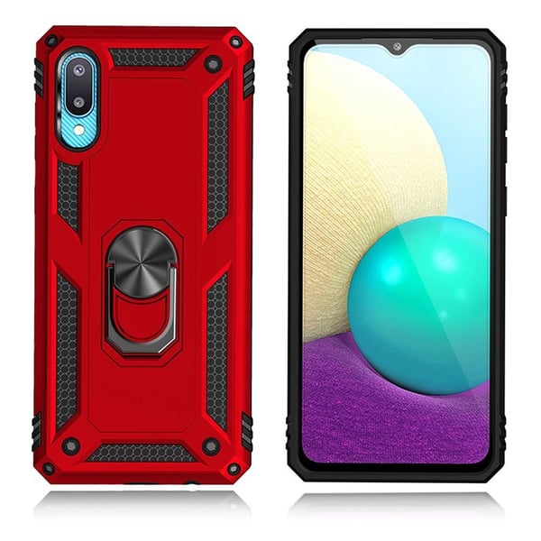 Bofink Combat Samsung Galaxy M02 / A02 Etui - Rød
