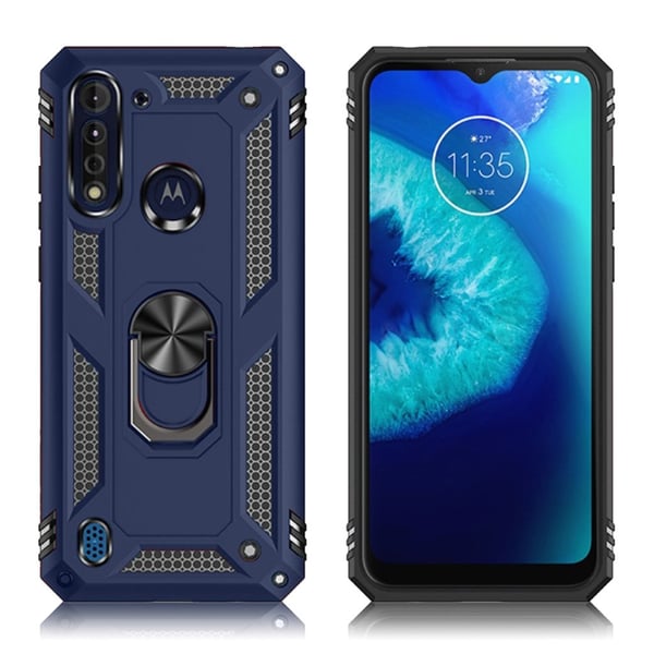 Bofink Combat Motorola Moto G8 Power Lite Etui - Blå
