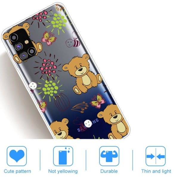 Deco Samsung Galaxy M31s Etui - Bjørn