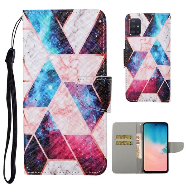 Wonderland Samsung Galaxy A51 flip-etui - Stjernetåke