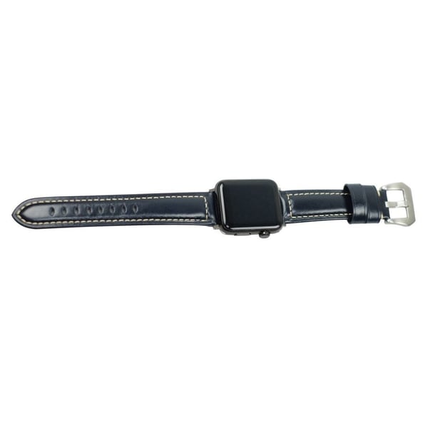 Apple Watch Series 4 44mm smart læder Urrem - Blå