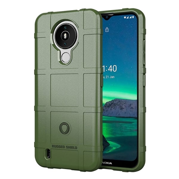 Rugged Shield Etui Nokia 1.4 - Grønn