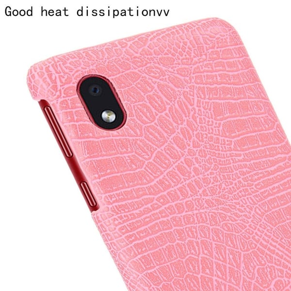 Croco Etui Samsung Galaxy M01 / A01 Core - Rosa