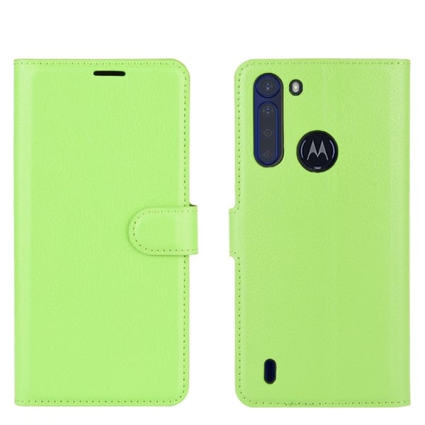 Classic Motorola One Fusion Flippetui - Grønn