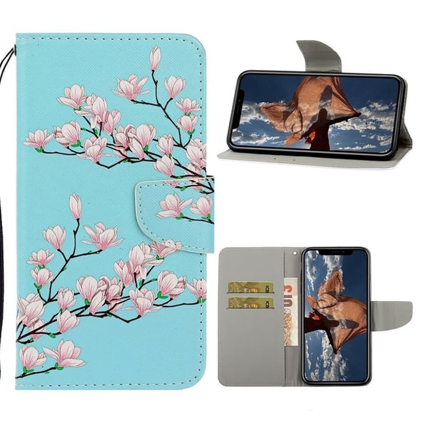 Wonderland iPhone 12 Pro Max flip etui - Blomst Wonderland iPhone 12 Pro Max flip etui - Blomst