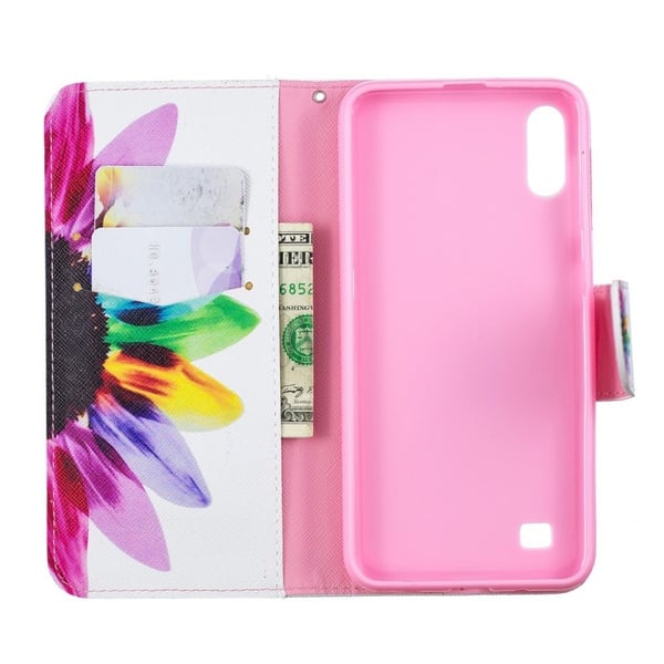 Wonderland Samsung Galaxy A10 etui - Farverige Blade