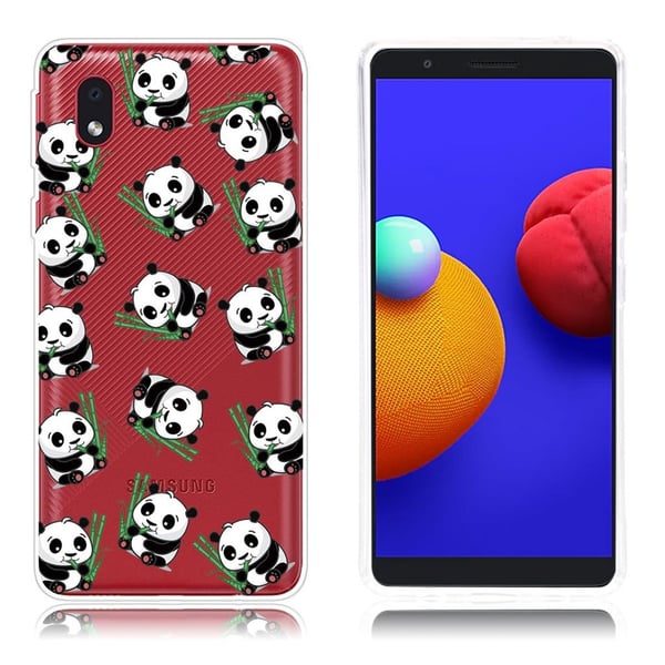 Deco Samsung Galaxy A01 Core Etui - Søt Panda
