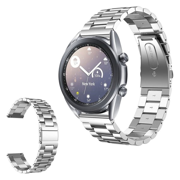 Samsung Galaxy Watch 3 (41 mm) urrem i rustfritt stål - Sølv