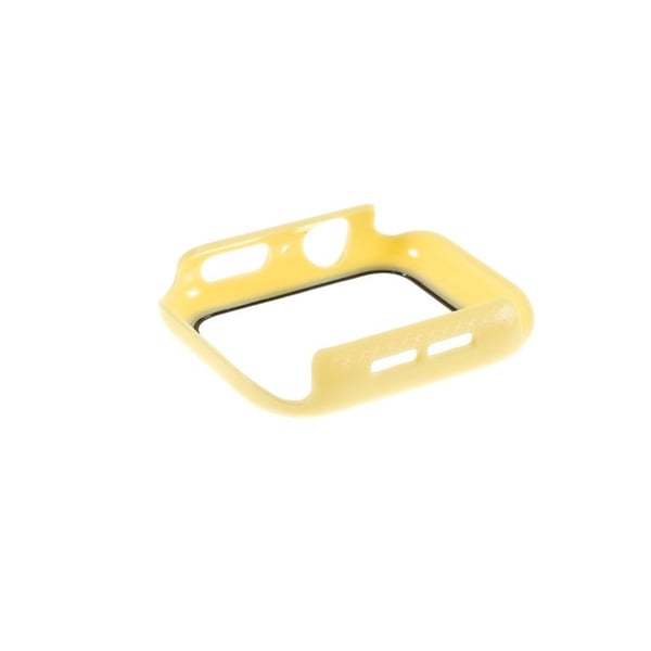 Apple Watch Series 3/2/1 42 mm ramme med myk kant - Gul