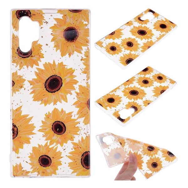 Deco Samsung Galaxy Note 10 Pro kuoret - Auringonkukat Deco Samsung Galaxy Note 10 Pro kuoret - Auringonkukat