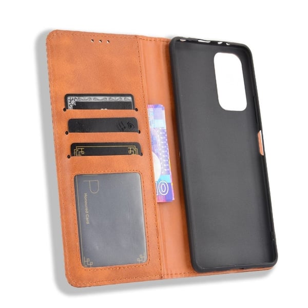 Bofink Vintage Xiaomi Redmi Note 10 Pro / Xiaomi Redmi Note 10 Pro Max lærveske - Brun