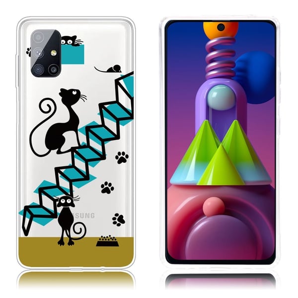 Deco Samsung Galaxy M51 Etui - Stjerne