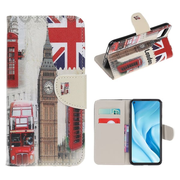 Wonderland Xiaomi Mi 11 Lite 5G / Xiaomi Mi 11 Lite flip-etui - London-Stil