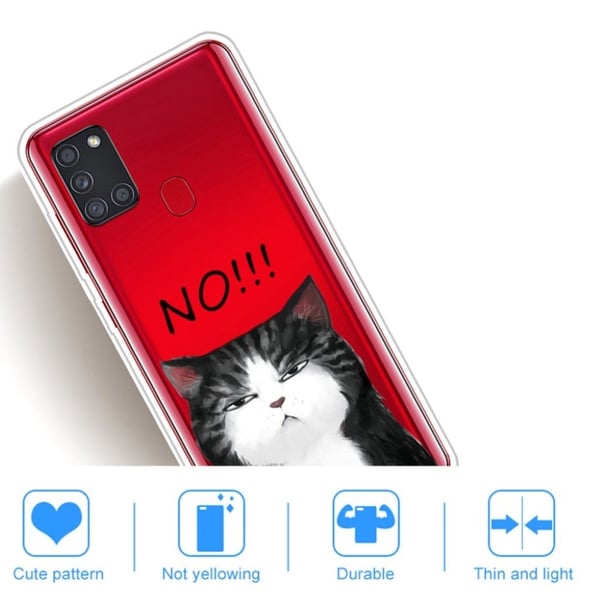 Deco Samsung Galaxy A21s kotelot - Kissa