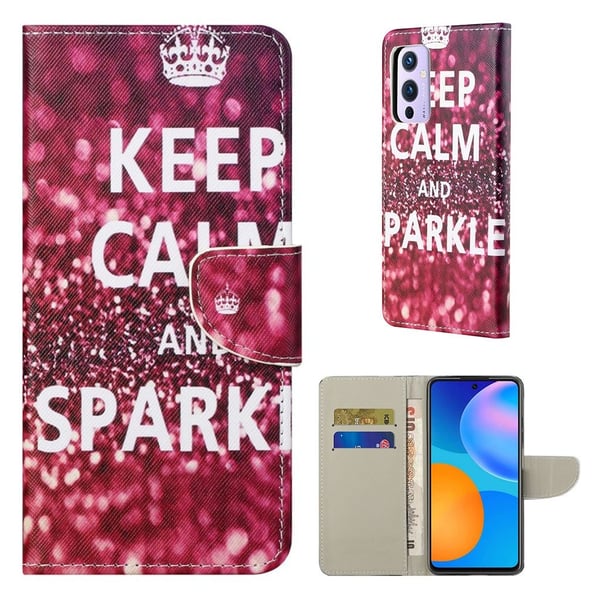 Wonderland OnePlus 9 flip-etui - Ta Det Med Ro Og Ta Det Med Ro