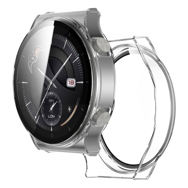 Huawei Watch GT 2 Pro matt deksel med herdet glass - Gjennomsiktig