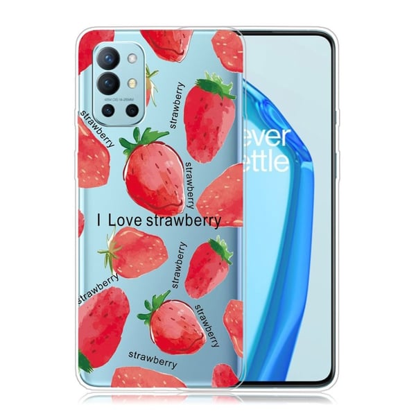Deco Oneplus 9r Etui - Jordbær