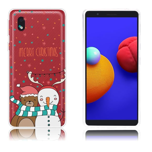 Jul Samsung Galaxy A01 Core-etui - Bjørn Og Snømann
