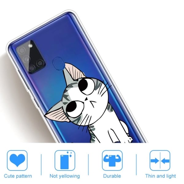 Deco Samsung Galaxy M51 Etui - Søt Katt