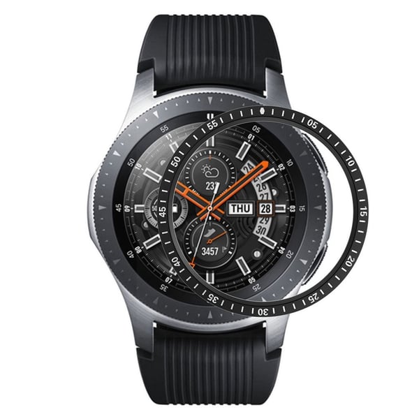Samsung Galaxy Watch (46mm) Metallramme - Svart Samsung Galaxy Watch (46mm) Metallramme - Svart