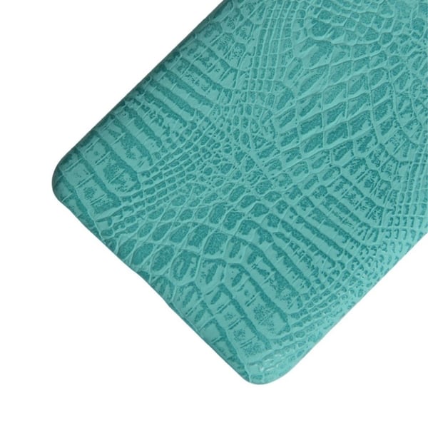 Croco Samsung Galaxy A10 cover - Cyan
