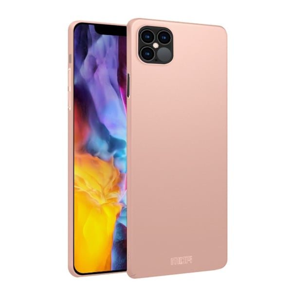 MOFI iPhone 12 Pro Max slim shield kotelot - Ruusukulta
