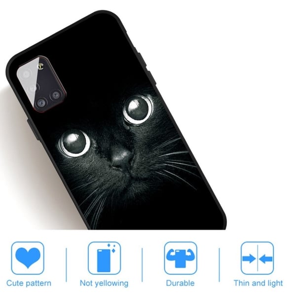 Imagine Samsung Galaxy A31 Etui - Katt