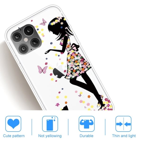 Deco iPhone 12 Pro / iPhone 12 kotelot - Kaunis Tyttö