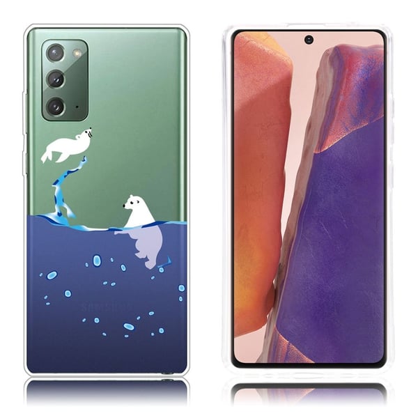 Deco Samsung Galaxy Note 20 Etui - Polar Bjørn