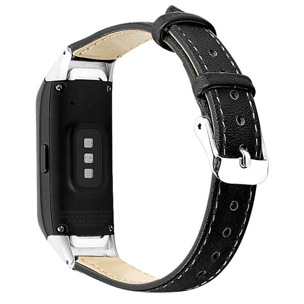 Samsung Galaxy Fit læder Læder Urrem - Sort