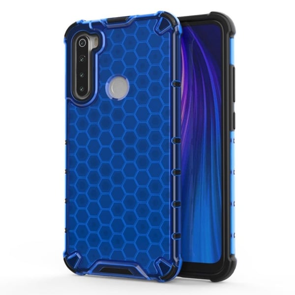 Bofink Honeycomb Xiaomi Redmi Note 8 deksel - Blå