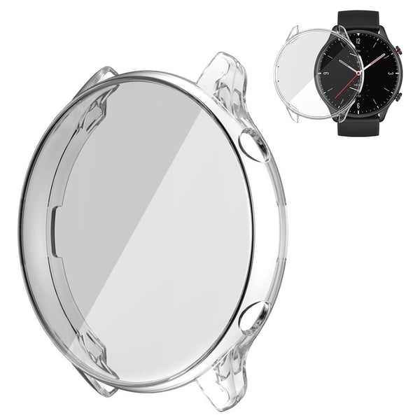 Amazfit GTR 2 lasitettu kehys - Läpinäkyvä