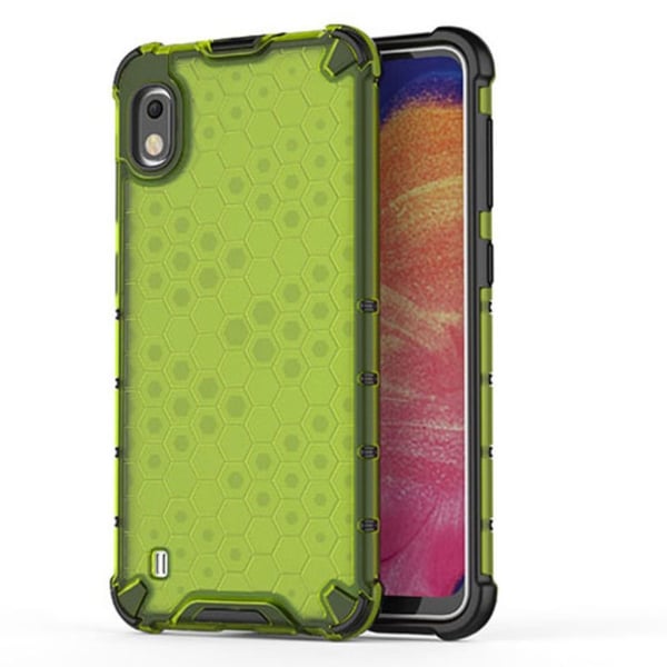 Bofink Honeycomb Samsung Galaxy A10 deksel - Grønn Bofink Honeycomb Samsung Galaxy A10 deksel - Grønn
