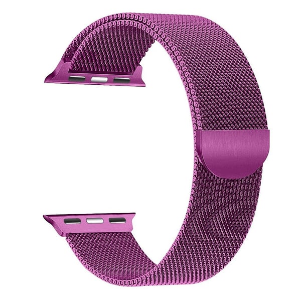 Apple Watch Series 4 44 mm milanesiskt klockarmband i rostfritt stål - Lila Apple Watch Series 4 44 mm milanesiskt klockarmband i rostfritt stål - Lila