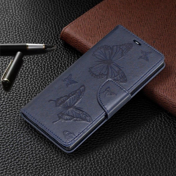 Butterfly Samsung Galaxy Note 10 kotelot - Sininen
