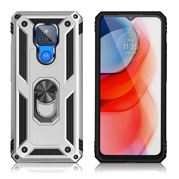 Bofink Combat Motorola Moto G Play (2021) Etui - Sølv