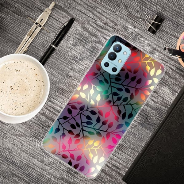 Deco OnePlus 9R Etui - Blad Mønster
