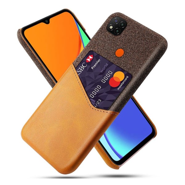 Bofink Xiaomi Redmi 9C Card Deksel - Brun