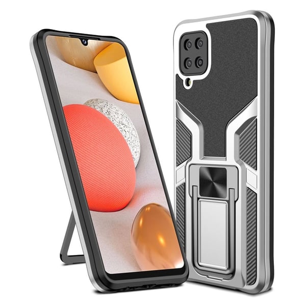 Shockproof Hybrid Suojakuori With Kickstand For Samsung Galaxy A12 5G - Hopea