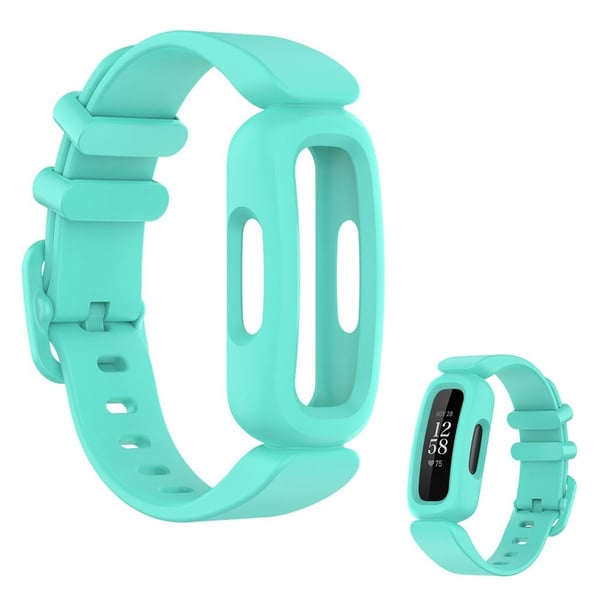Fitbit Ace 3 / Inspire 2 integroitu kellonauha - Järven Sininen Fitbit Ace 3 / Inspire 2 integroitu kellonauha - Järven Sininen