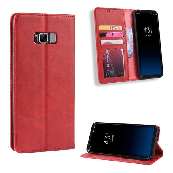 Bofink Vintage Samsung Galaxy S8 etui - Rød Bofink Vintage Samsung Galaxy S8 etui - Rød
