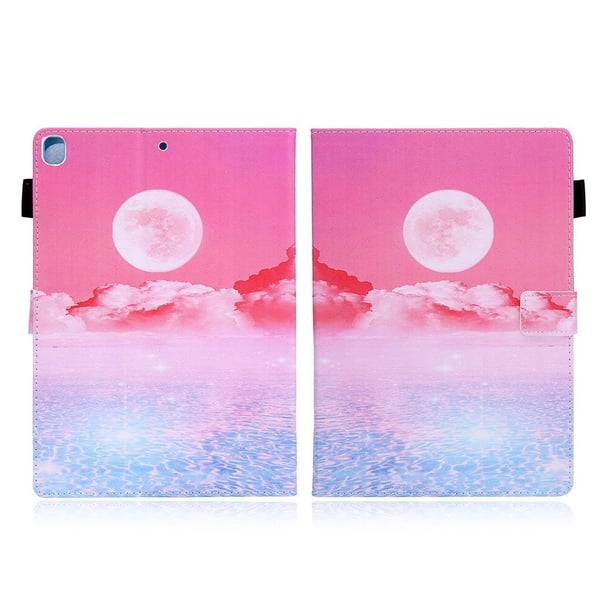 Cool  læder flip etui til iPad (2018) - Afterglow