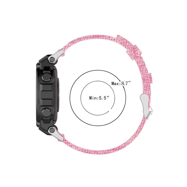 Amazfit T-Rex Pro / T-Rex nylonklokkearmbånd - Svart