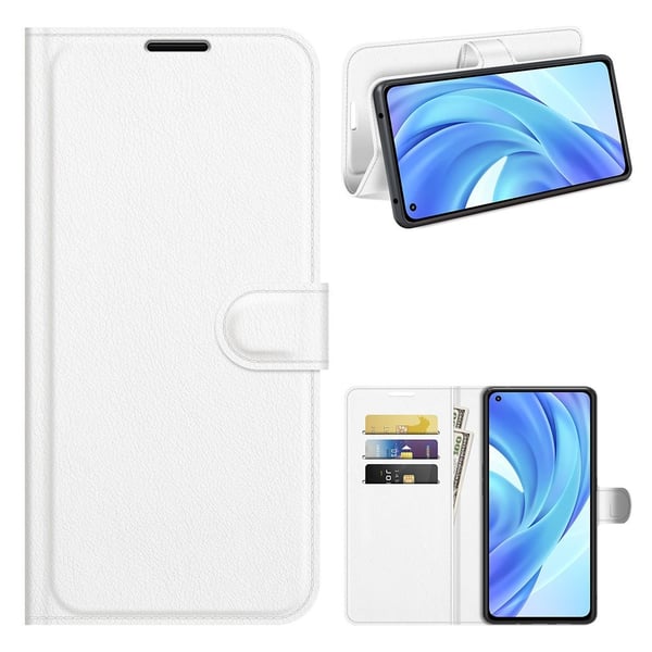 Classic Xiaomi Mi 11 Lite 5G / Mi 11 Lite Flippetui - Hvit