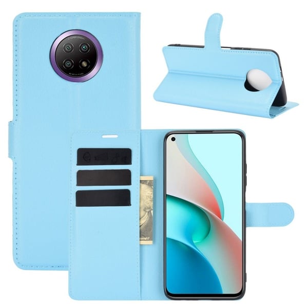Classic Xiaomi Redmi Note 9T / Note 9 5g Flippetui - Blå