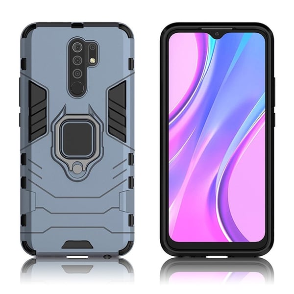 Ring Guard-etui - Xiaomi Redmi 9 - Blå